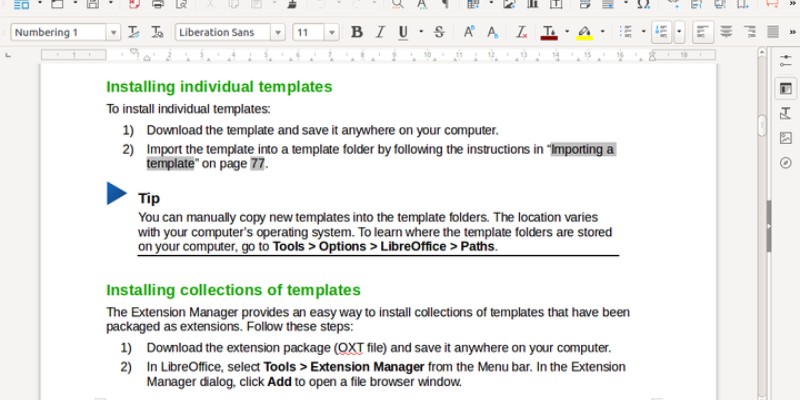 Hướng Dẫn Sử Dụng LibreOffice